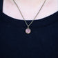 Dainty Circle Druzy Necklace