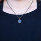 Dainty Circle Druzy Necklace
